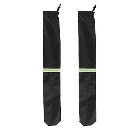 Tuulilasinpyyhkijän suojukset sateenkestävät mustat 65.00X10.00X0.10CM Suojaa tuulilasinpyyhkijöitäsi 2 kpl[SL]