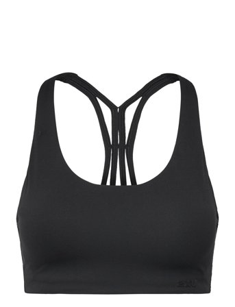2XU Form Strappy Low Impact Bra - Black - S