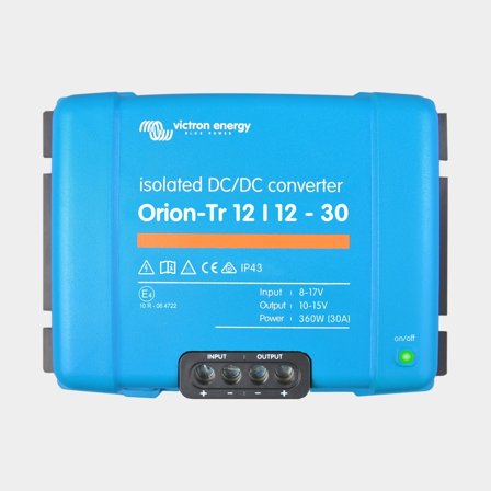 DC/DC-Wandler 12 V zu 12 V Victron Orion-Tr Isolated 12/12-30, 360 W, 30 A - Boot