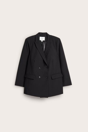 Kappahl | Dobbeltspent blazer | Svart