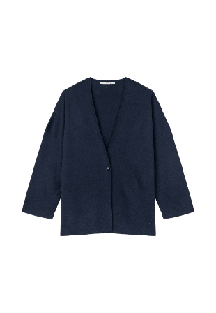 Sibin Linnebjerg Fidelia Cardigan Stickat Dam Blå L