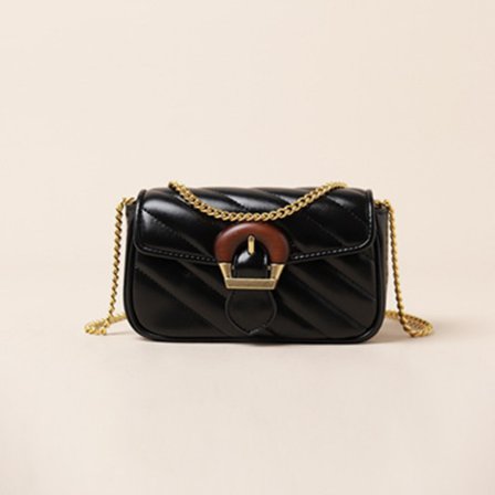 2024 ny stil let luksus sommer dame taske alsidig lille duft stil broderi kæde design crossbody mini taske