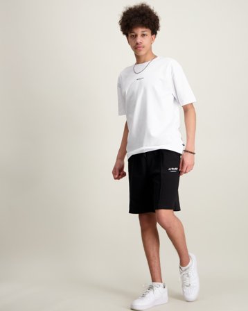 Jack & Jones JPSTKANE SOHO SWEAT SHORTS MID JNR Sort Shorts Dreng - Kids Brand Store
