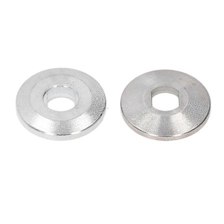 Udskiftningsskiveklemme til rundsav, 2 stk. trykplade til skæremaskine, cementeret karbidleje til 10" sav