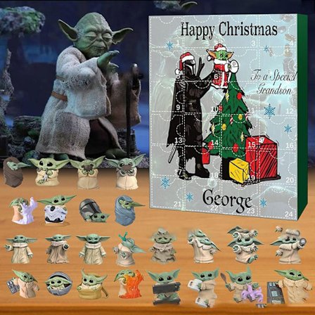 Julekalender 2024 med Animefigurer, Festpakke med Mini Actionfigurer, Morsomme Julas overraskelsesgaver til barn