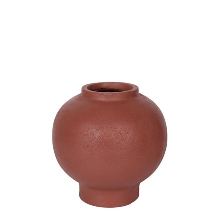 MgO Kuglevase, Ecru, 28x28x28 cm