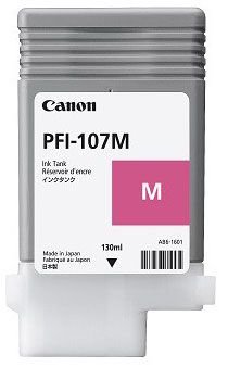Canon PFI-107 M - magenta - original - blekkbeholder