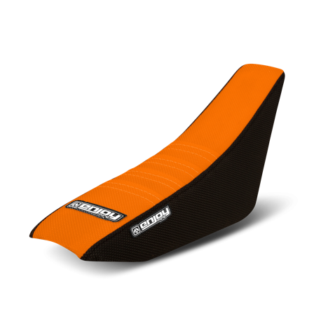 Sadelöverdrag Enjoy Svart-Orange - KTM 150 SX 2011-2012