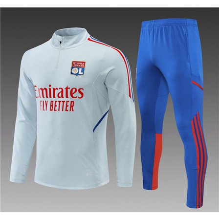 22-23 ny säsong Lyon team vuxen/barn långärmad set L