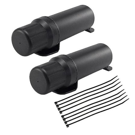 2 kpl Moottoripyörän Tarvikkeet Vedenpitävä Työkaluputki Hanskat Sadetakki Säilytyslaatikko Yleinen 125mm