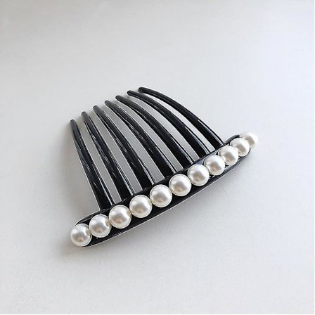 2 stk. 7 Tands Hår Side Kamme Perle Twist Kamme Hårspænde Dekorative Hår Kamme Tilbehør Til Kvinder
