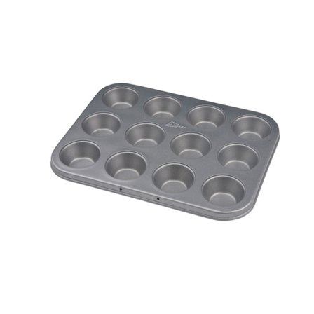 Muffinsform mini silverfärgad Silvertop Patisse