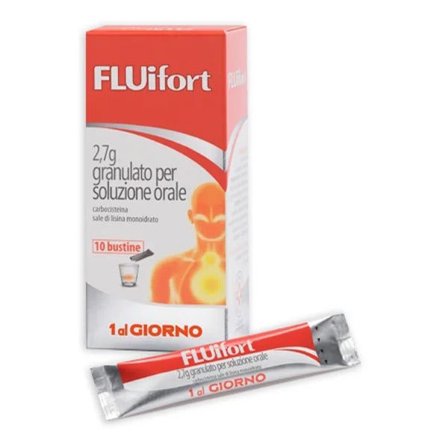 Fluifort 10 Bustine Granulato 2,7g/10ml