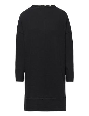 Dresses Knitted Dresses Sweat-shirt Dresses Svart Esprit Casual