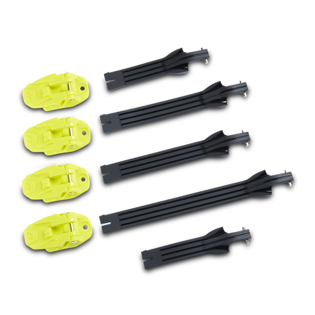 Kit Fibbie O'Neal Rider Pro Giallo Neon-Nero
