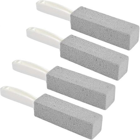 Dhrs 4-pack Pimpsten Toalettrengörare Med Handtag - Toalett Pimpsten Rengöringssten Kompatibel