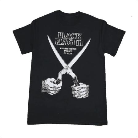 Svart flagga Allt blev svart T-shirt 3XL