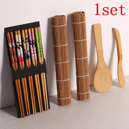 14 stk/sett DIY Bamboo Sushi Maker Sett Rice Sushi Making Kit Rol