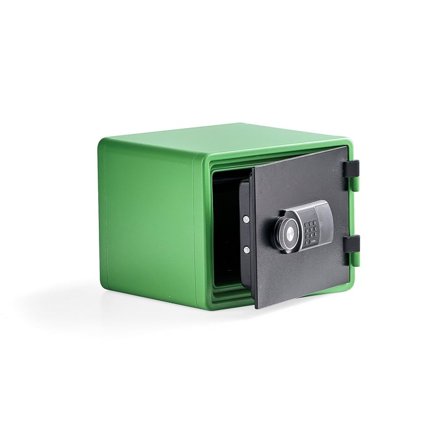 Brandschutz-Aktenschrank ADORE, 345 x 424 x 388 mm, grün