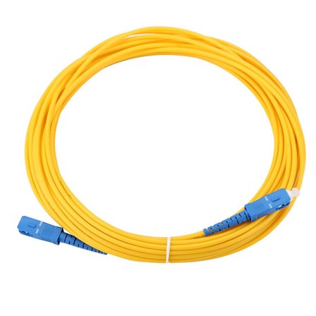 Høj kvalitet 10m/11yd SC til SC Duplex Single Mode Fiber Patch-kabel
