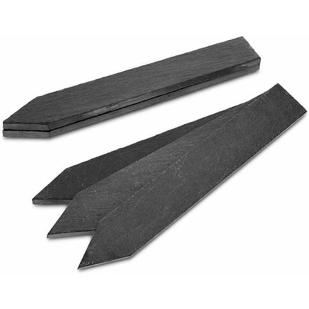 Skifermærker til planter, grøntsager eller krydderurter 15 x 2 cm