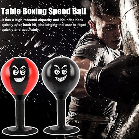 Funpunch Rage Bag, vapaasti seisova pöytämallin nyrkkeilysäkki, pöytämallin nyrkkeilysäkki vahvalla imukupilla, Rage Punch Bag, pöytämallin 