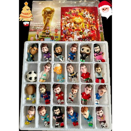 Fotball-VM 2025 Adventskalender - 24 Spiller Blind Box
