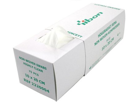 YIBON Kompress NW i A8/FP 10x20cm 75/fp - Lyreco - Sjukvård och omsorg - Förband och fixering - Kompresser