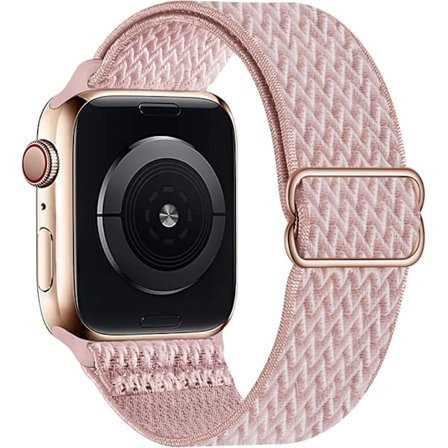 Stretchigt Solo Loop-armband kompatibelt med Apple Watch-armband