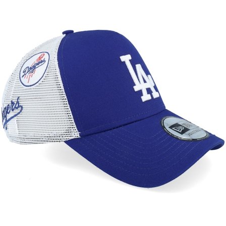 New Era - MLB Ble trucker Czapka Z Daszkiem - Los Angeles Dodgers Multi Patch Royal/White A-frametrucker @ Hatstore