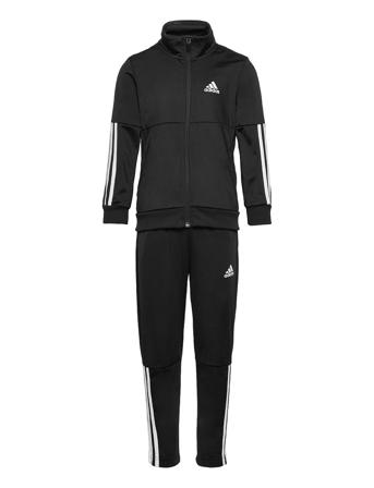 3-Stripes Team Tracksuit Sets Tracksuits Musta Adidas Performance