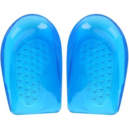 1 silikon fotbue/kneleddskorrigerende såle, fotbue støtte