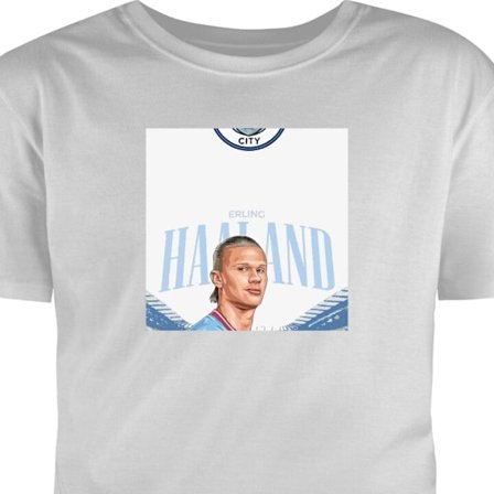 Børne T-shirt Erling Haaland