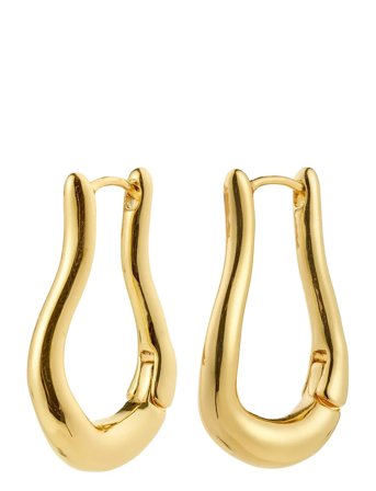 Unfold Hoops Gold-Plated Gold Pilgrim