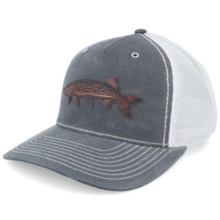Skillfish - Harmaa trucker Lippis - Pike Figure 112wh Hawthorne Split Rhino/Light Grey A-Frame Trucker @ Hatstore