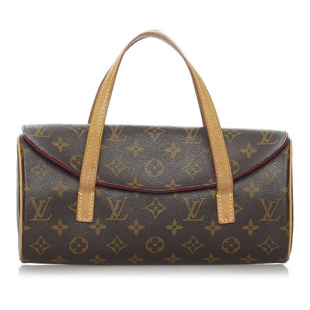 Louis Vuitton Vintage, Pre-owned Sonatine Canvas Monogram France Bruin, Dames, Maat:ONE Size