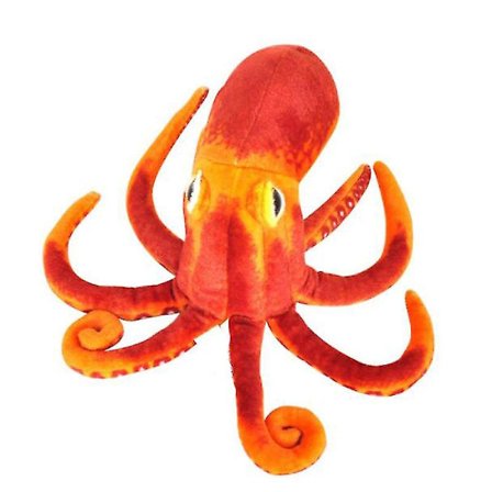 Orange Fyldt Plyslegetøj til Havdyr til Børn