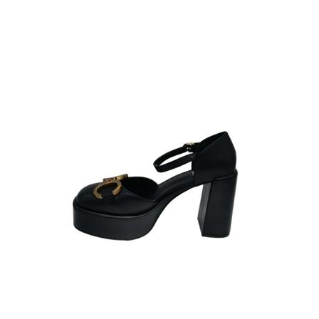 Jeannot, High Heel Sandals Czarny, Kobieta, Rozmiar: 37 EU