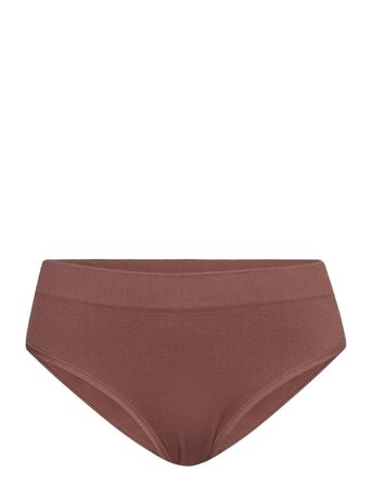 Brief Brazi High Seamless Rib Lingerie Panties Brazilian Panties Brun Lindex