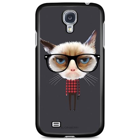 Bjornberry Skal Samsung Galaxy S4 - Hipster Katt