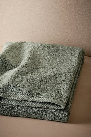 Jotex - Badhanddoek 70x140 Cm Grijs Groen Grijs groen - DARCY - Koop Badlakens bij Jotex