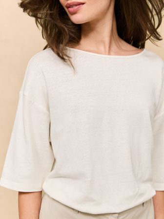 Jean Paul Femme - Tilla topp - Dame - Hvit - Topper & T-skjorter - S