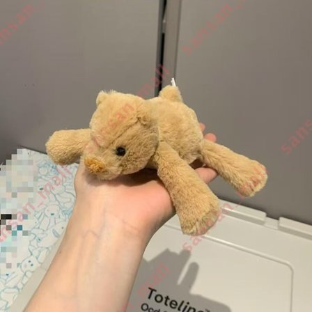 Ny Jelly Cat Liten Smudge Flodhäst Björn Kanin Mjuk Plyschleksak Med Dammpåse Gåvor