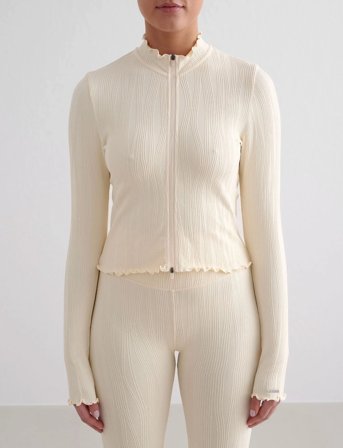 aim ́n Tulip Zip Jacket - Cream - XL
