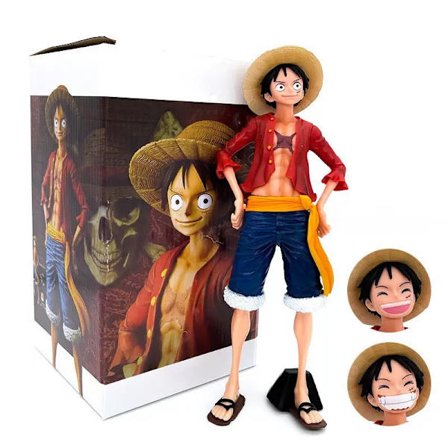 A-Laatikolla ONE PIECE Anime Toimintahahmo 18cm Nika Monkey D Luffy PVC Lelu Nukkekeräilypatsas Lahja Aikuisille