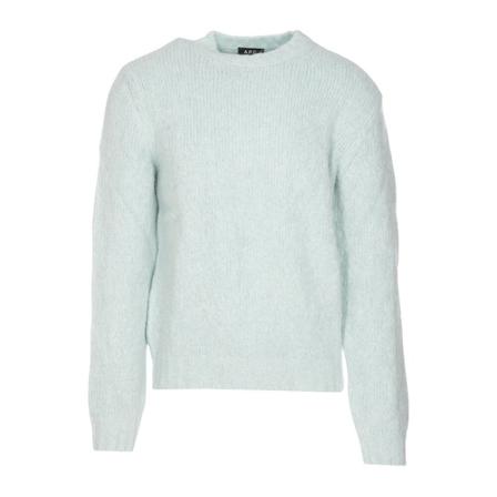 A.p.c. A.p.c. Sweaters Green Grøn, Herre, Størrelse: L
