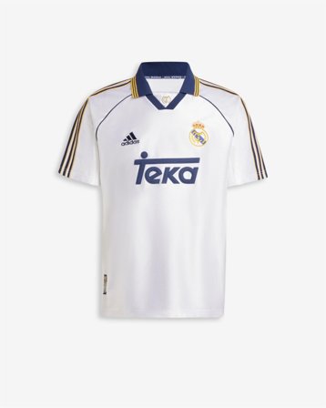 - REAL MADRID HOME JERSEY 99 - WHITE S