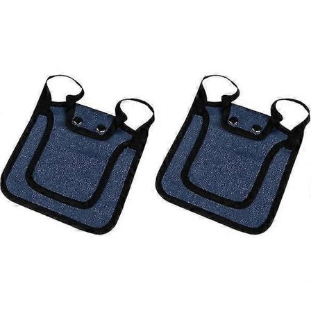 【PP】Hønssadel Kyllingforkle med Remmer - Sett med 2