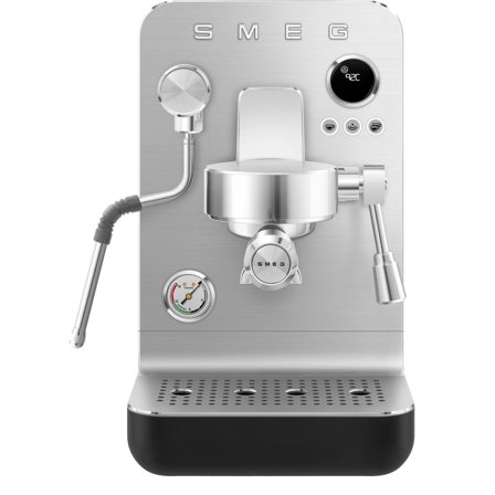 Smeg Espressomaskin, svart | Kaffe > Espressomaskiner | Bagaren och Kocken