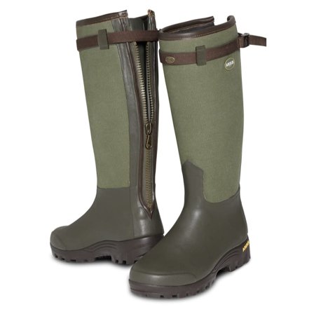 Arxus Primo Canvas Zip Men wellington boots Green 42